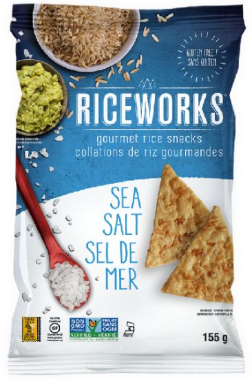 Picture of Riceworks Sea Salt Chips 155 Gm