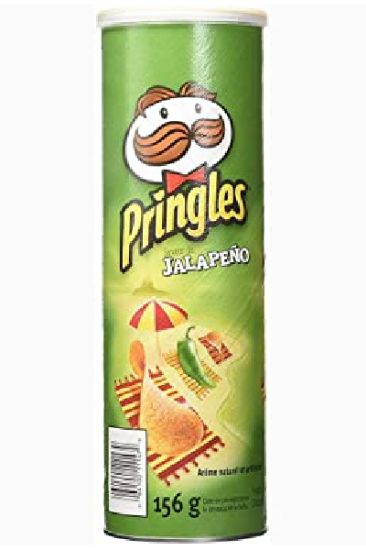 Picture of Pringles Jalapeno Flavor Chips 156 Gm