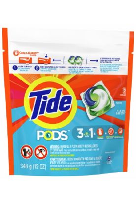 Picture of Tide Liquid Pods Clean Breeze 16 Ct