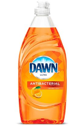 Picture of Dawn Ultra Antibacterial Orange Dish Detergent 532 Ml