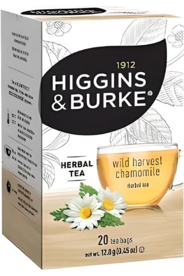 Picture of Higgins & Burke Chamomile Tea 20 Ct