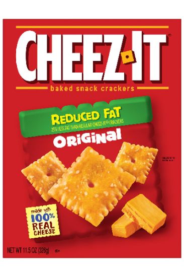 Picture of Cheez It Reduced Fat Original Baked Crackers 11.5 Oz