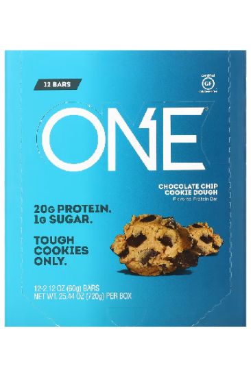 Picture of Chocolate Chip Cookie Dough Bar 60 Gm