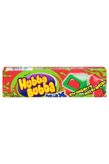 Picture of Hubba Bubba Strawberry Watermelon Gum 5 Ct