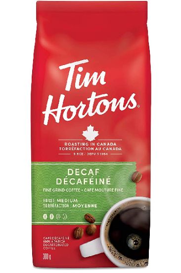 Picture of Tim Hortons Decaf Coffee Bag 300 Gm
