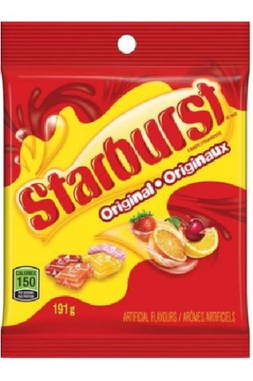 Picture of Starburst Original Peg Bag 191 Gm