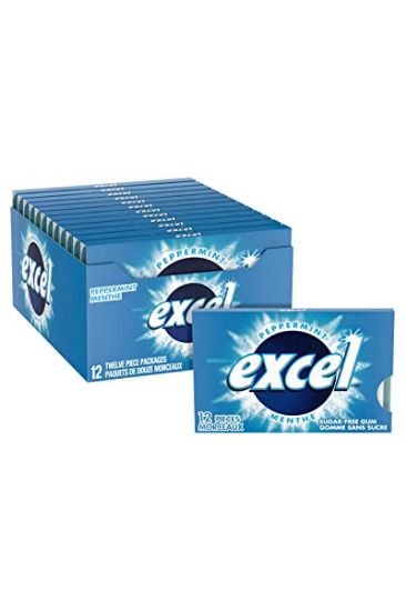 Picture of Excel Peppermint Gum 12 Ct