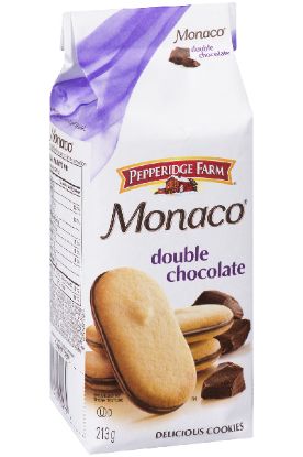Picture of Pepperidge Farm Monaco Double Chocolate Cookies 213 Gm