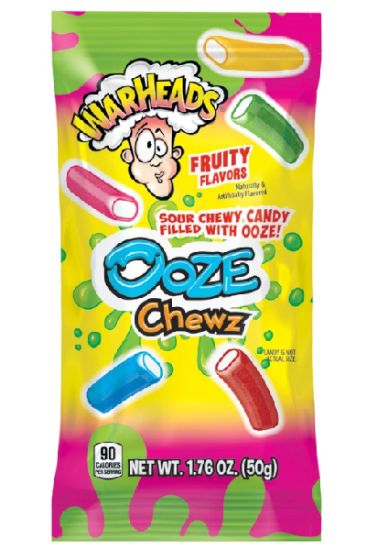 Picture of Warheads Ooze Chewz Candy 1.76 Oz