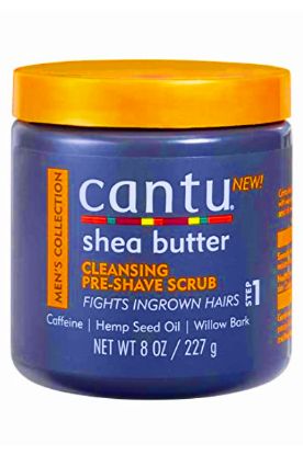 Picture of Cantu Shea Butter Cleansing Pre Shave Scrub 8 Oz