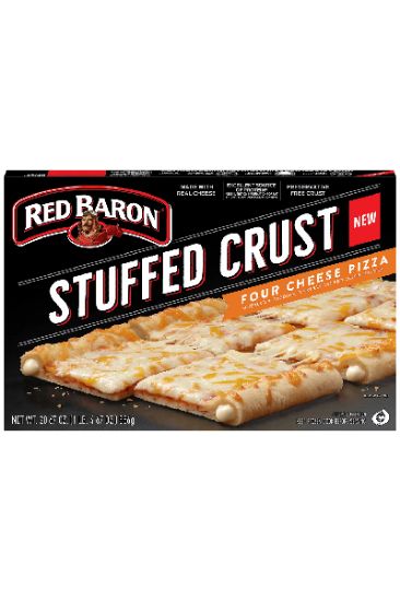 Picture of Red Baron Stuffed Crust Four Cheese Pizza 20.67 Oz
