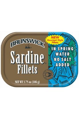 Picture of Brunswick Sardine Fillets In Spring Water 106 Gm