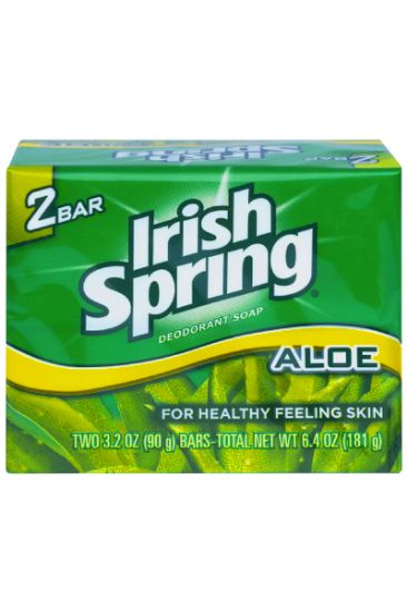 Picture of Irish Spring Aloe Bath Soap 2 Ct