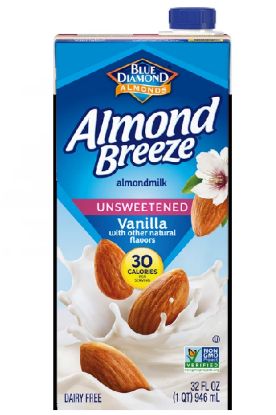 Picture of Blue Diamond Almond Breeze Vanilla Milk 32 Oz