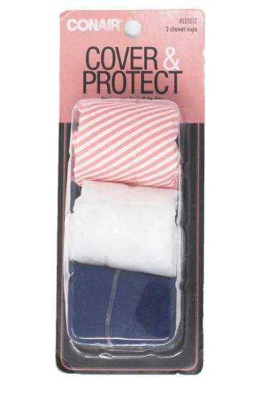 Picture of Conair Cover & Protect Shower Cap 1 Pk