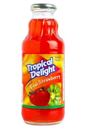 Picture of Tropical Delight Premium Kiwi Strawberry Cocktail Juice 16 Oz