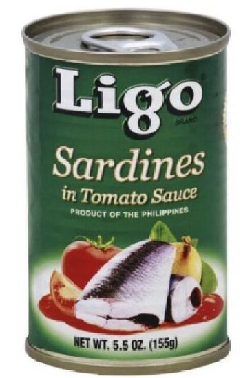 Picture of Ligo Sardine In Tomato Sauce 5.5 Oz