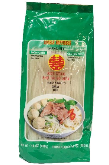 Picture of Double Happiness Rice Stick 1mm 14 Oz