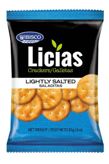 Picture of Wibisco Licias Lightly Salted Cracker 85 Gm