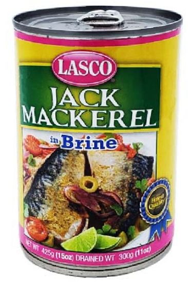 Picture of Lasco Jack Mackerel In Brine 425 Gm