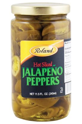 Picture of Roland Sliced Hot Jalapeno Peppers 11.5 Oz
