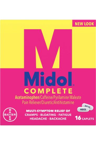 Picture of Midol Complete Multi Symptom Relief 4 Ct