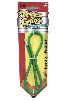 Picture of Jokes & Gags Bendy Pencil 1 Ct