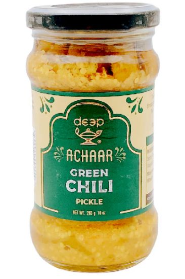 Picture of Deep Green Chilli Pickle 10 Oz