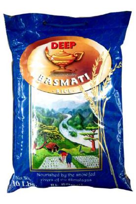 Picture of Deep Basmati Rice 10 Lb