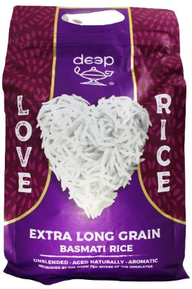 Picture of Deep Extra Long Grain Basmati Rice 10 Lb