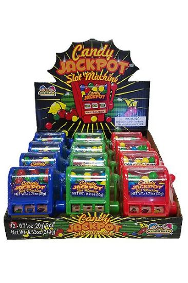 Picture of Kidsmania Candy Jackpot Slot Machine 0.71 Oz