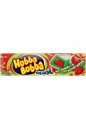 Picture of Wrigley/'s Hubba Bubba Max Strawberry Watermelon Gum 1 Ct