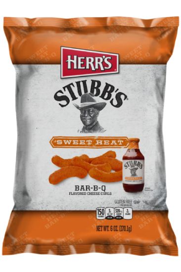 Picture of Herr/'s Stubb/'S Sweet Heart Bbq Chips 6 Oz