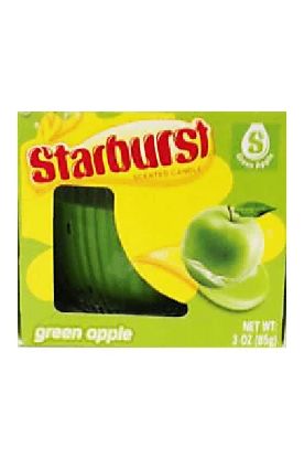 Picture of Star Lytes Starburst Green Apple Candle 1 Ct