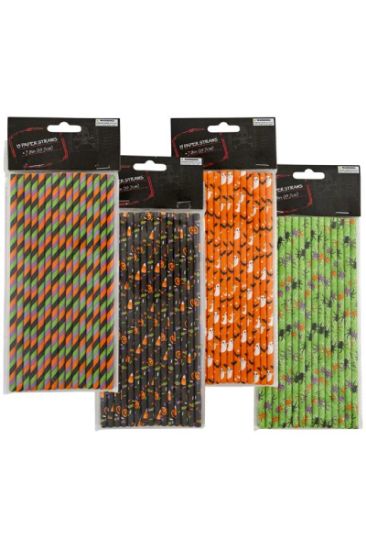 Picture of Halloween Straws 15 Ct