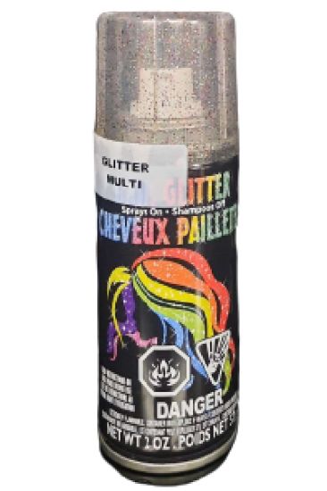 Picture of Multi Glitter Hair Spray 2 Oz