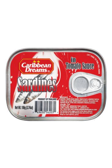 Picture of Sardines In Tomato Sauce 106 Gm