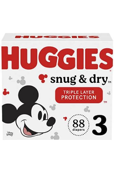 Picture of Huggies Snug & Dry Size 4 (22-37lbs) 76 Ct