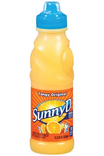 Picture of Sunny D Tangy Juice Bottle 11.3 Oz