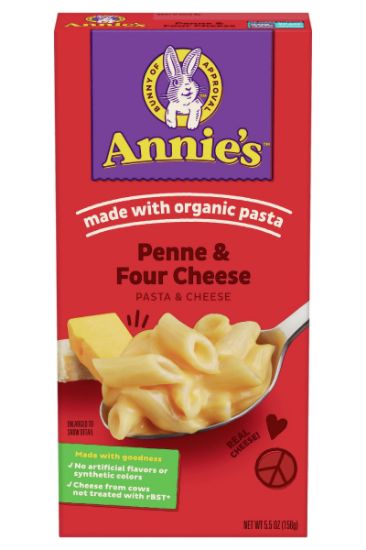 Picture of Annies Penne & Four Cheese Pasta & Cheese 5.5 Oz