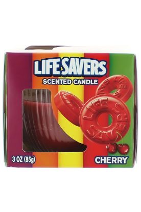 Picture of Lifesavers Cherry Scented Candles 3 Oz