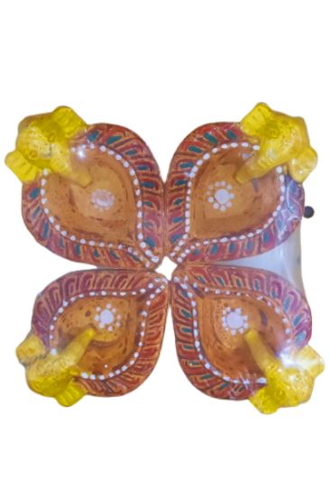 Picture of  Ganesha Diya 4 Ct