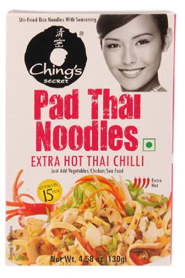 Picture of Chings pad Thai Extra Hot Chilli Noodles 130 Gm
