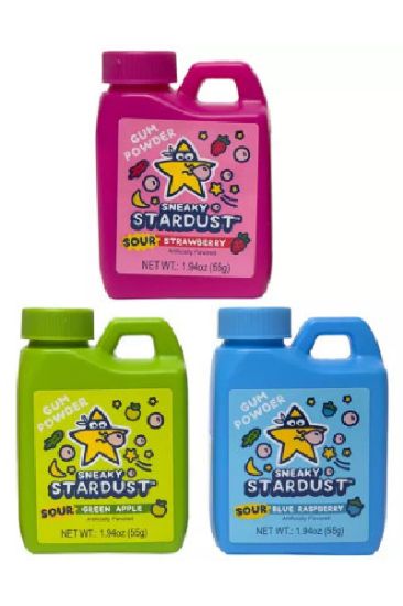 Picture of Kidsmania Sour Sneaky Stardust Gum Powder 1.94 Oz
