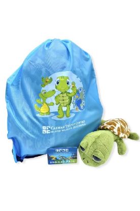Picture of Cayman Turtle Centre Mermaid Doll With Turtle 1 Ct