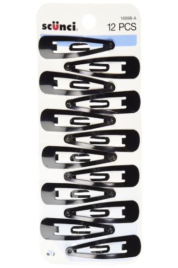 Picture of Scunci Snap Clippies 12 Ct