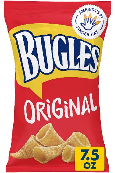 Picture of Bugles Original Flavour Crispy Corn Snacks 7.5 Oz