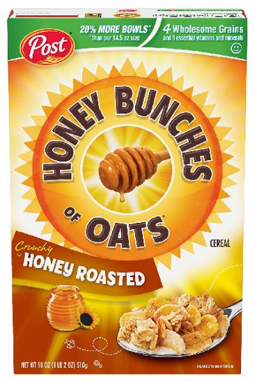 Picture of Post Honey Bunches Of Oats With Honey Roasted 12 Oz