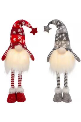 Picture of Plush Gnome Figure Lighted 1 Ct