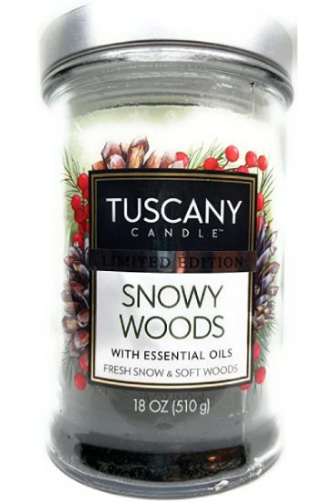 Picture of Tuscany Candle Snowy Woods Candle 18 Oz